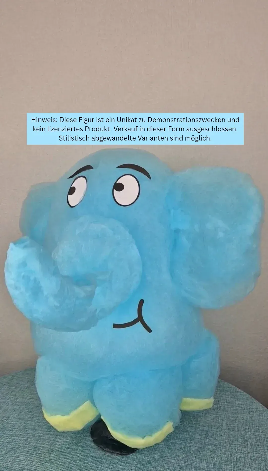 Blauer Elefant