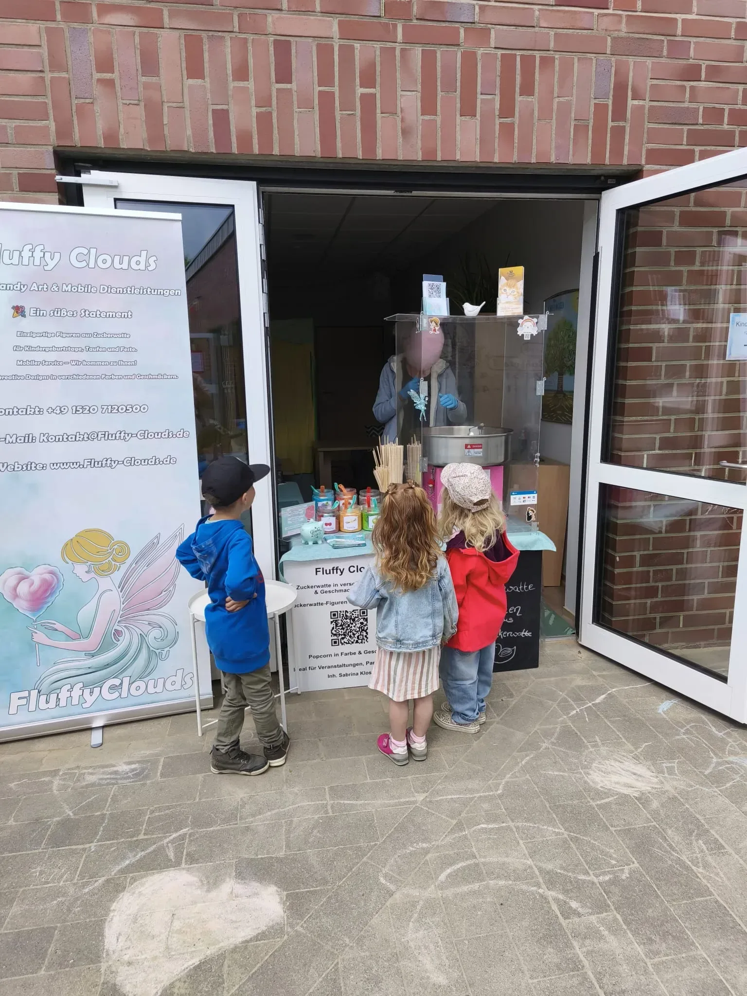 Einblick in den Eventstand am Tag der offenen Tür