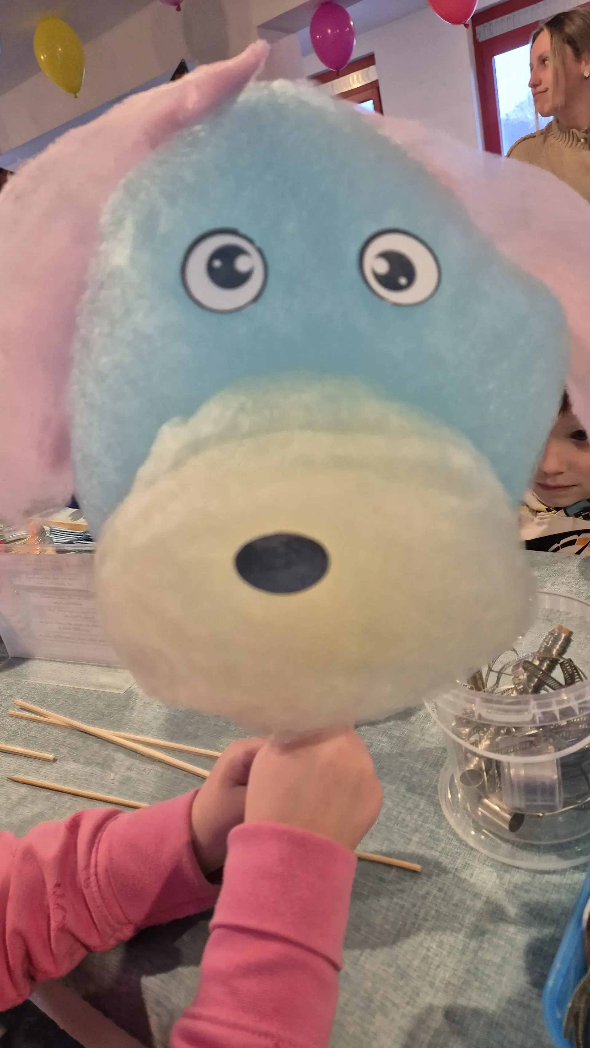 Eine Kreation, die Kinder stolz umgesetzt haben