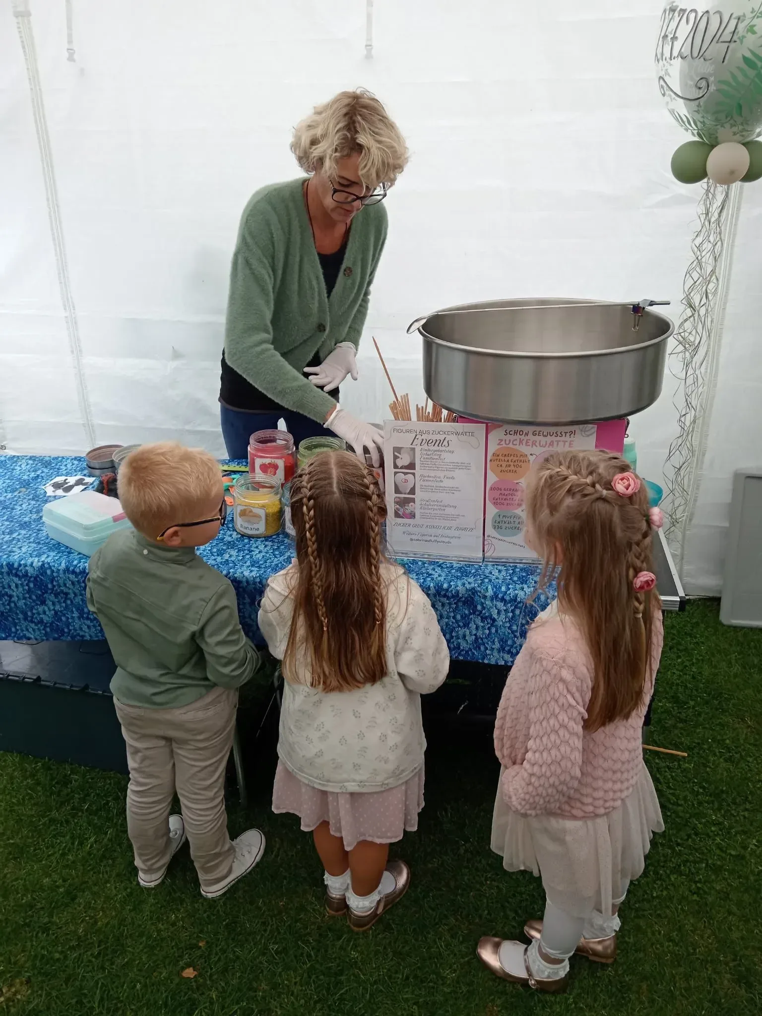 DIY Zuckerwatte Aktion