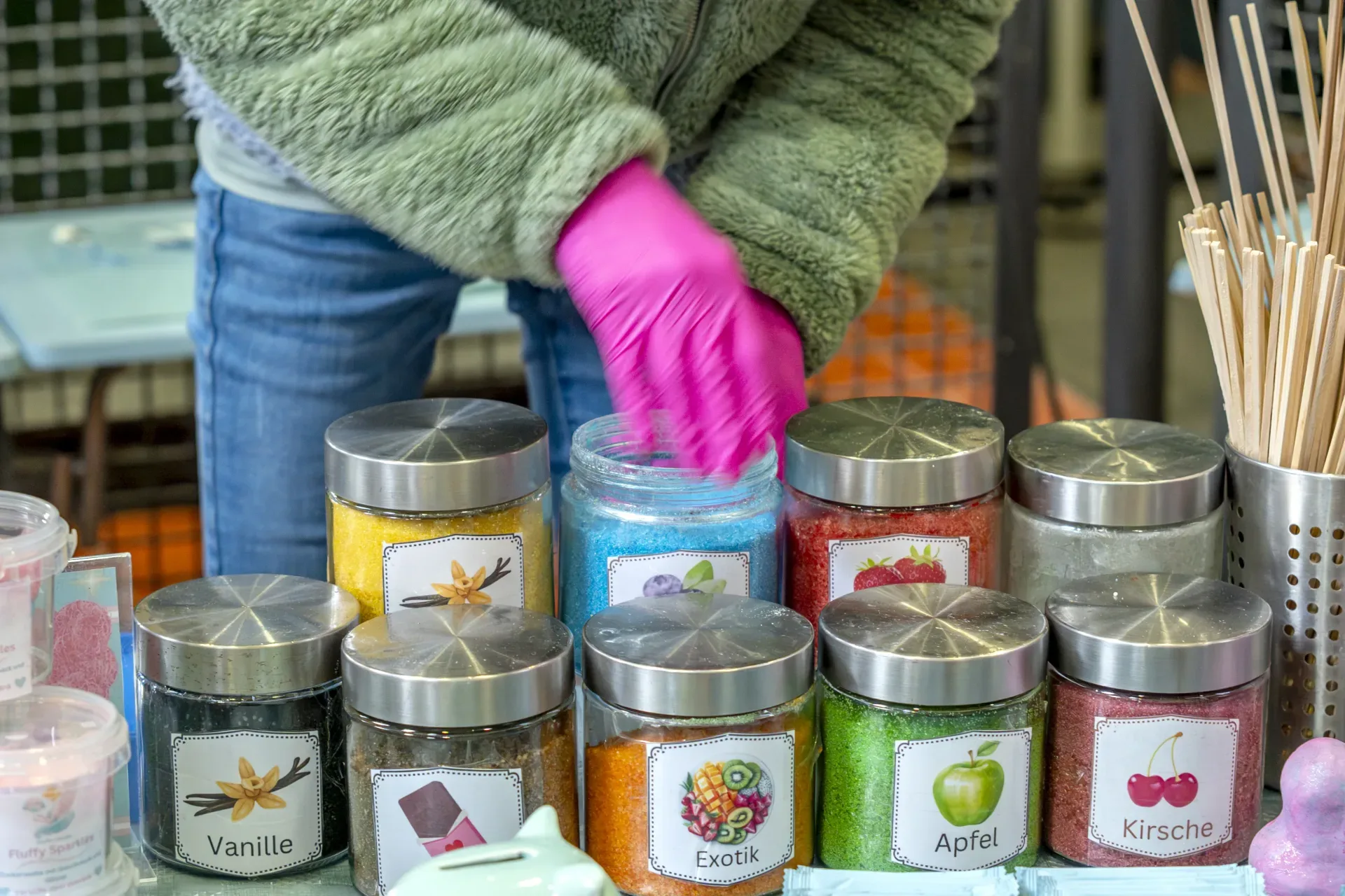 Mischung verschiedener Aromen